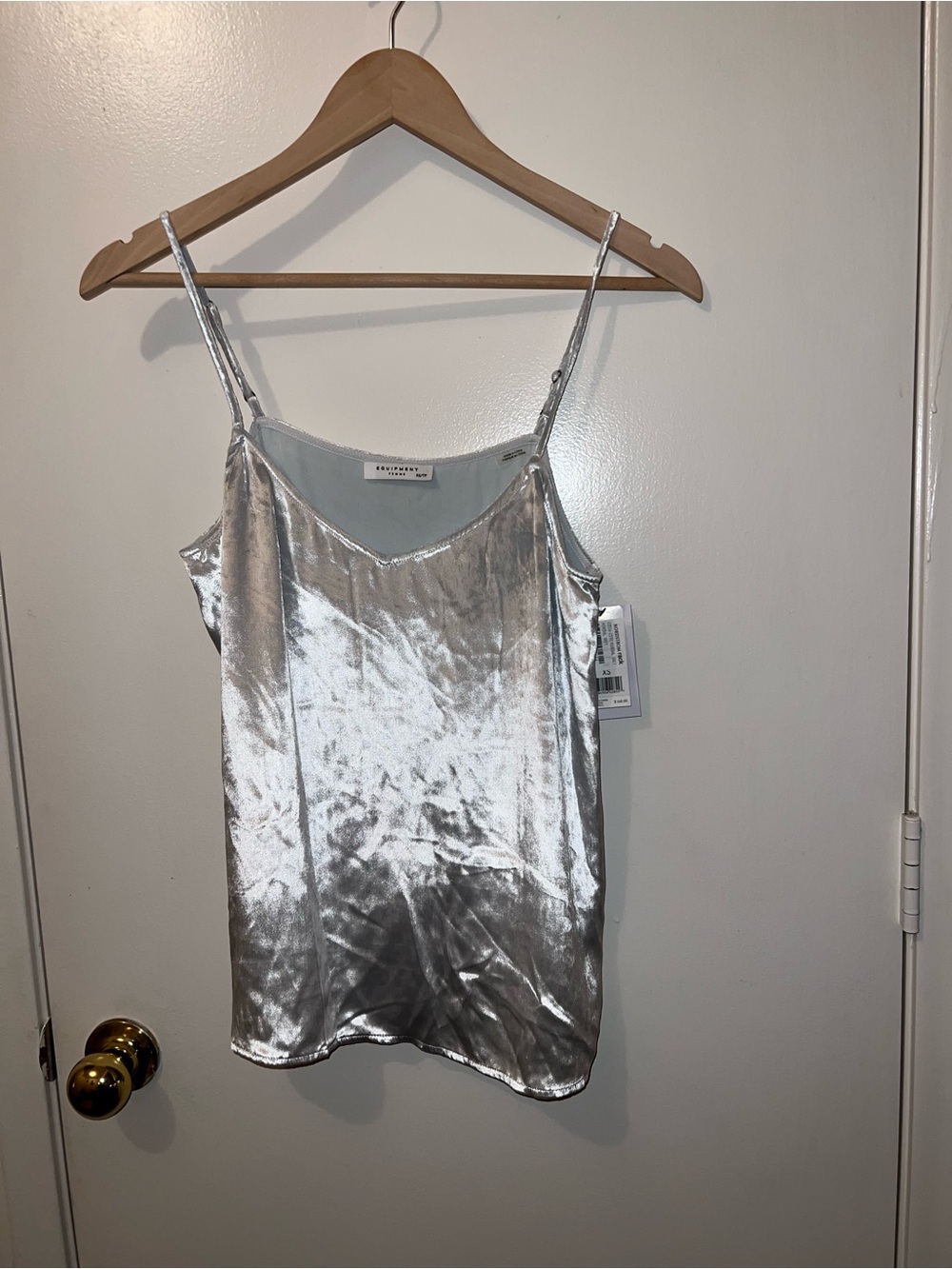 Equipment Silver Cami